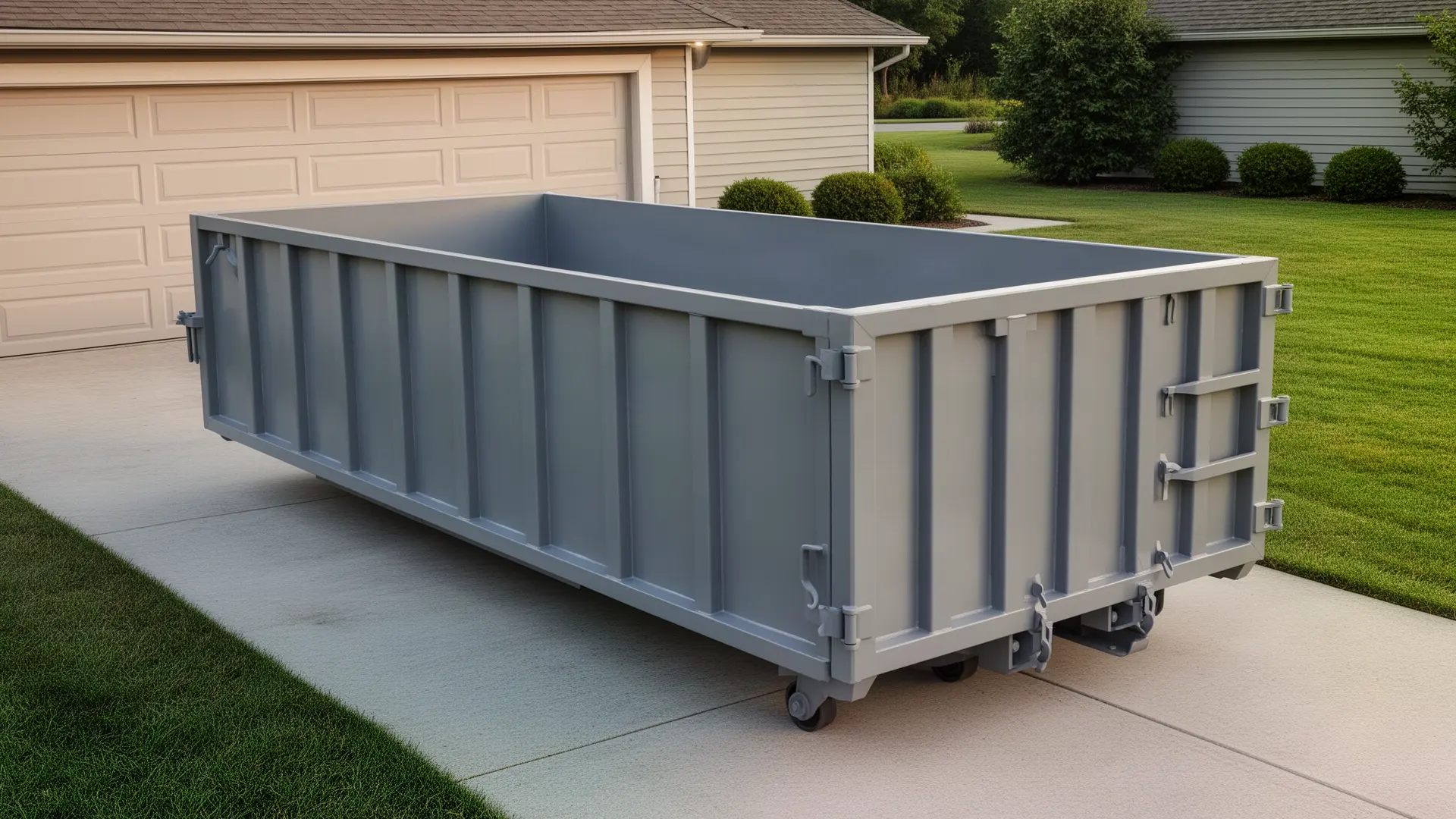 Roll-off dumpster from Madden's Memphis Dumpster Rental in Memphis, TN